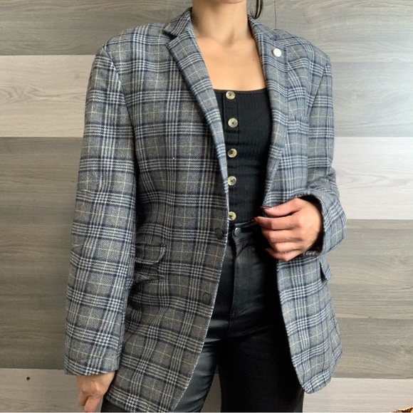 Plaid Blazer - Picture 3 of 7